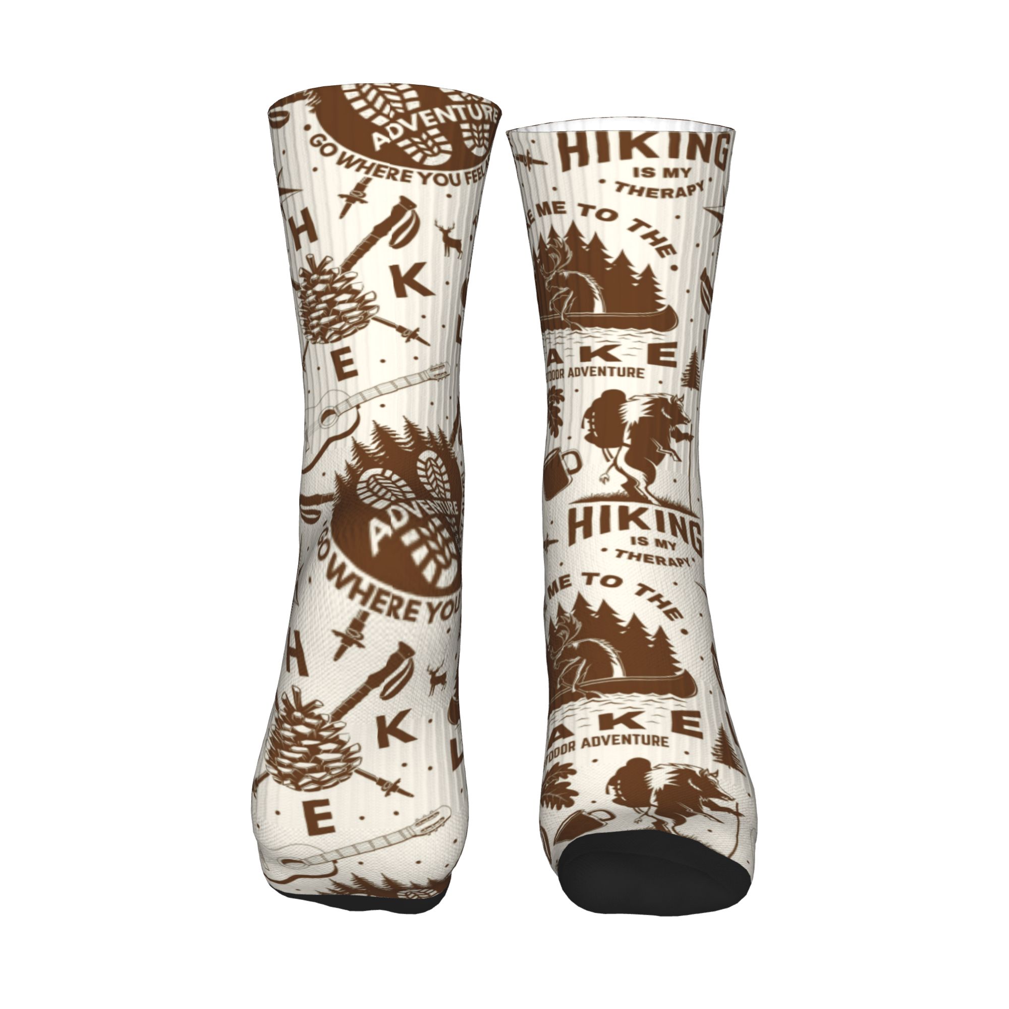 Novelty Mens Vintage Lake Hike - Dress Sock Men recension och pris