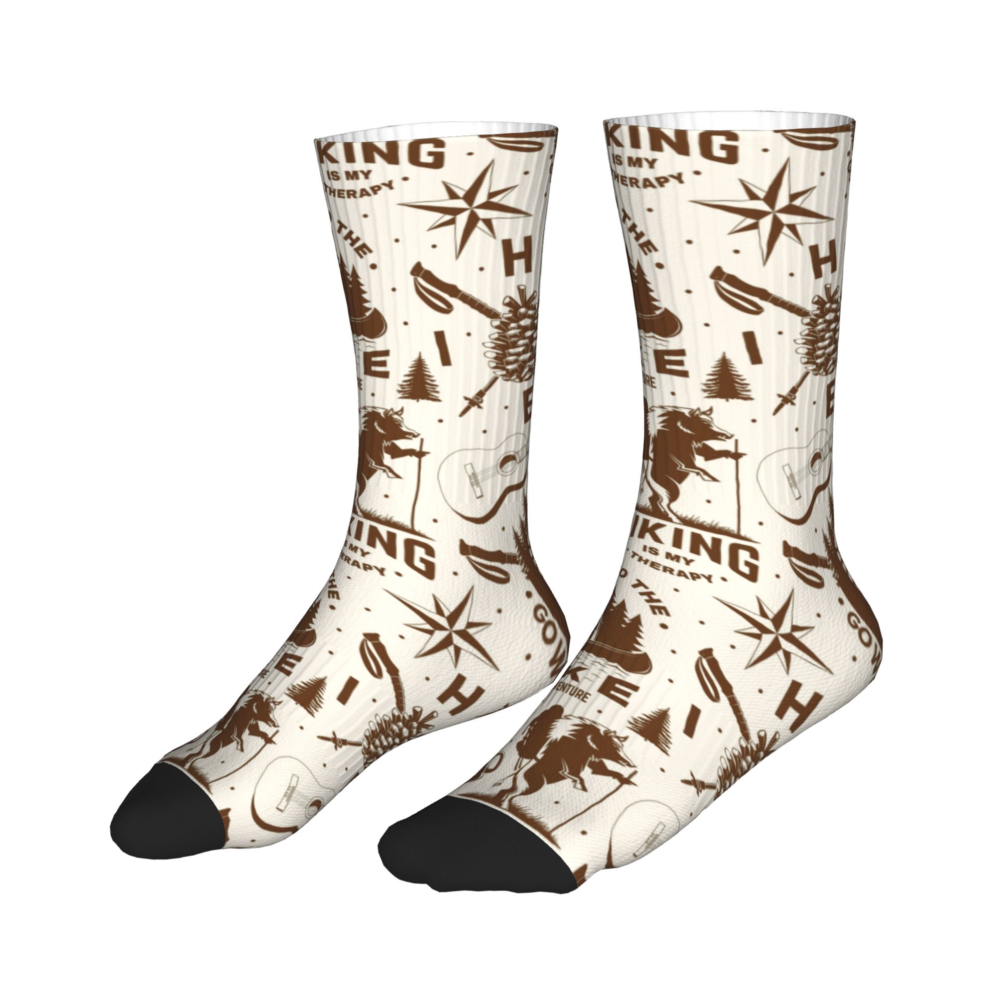 Novelty Mens Vintage Lake Hike - Dress Sock Men recension och pris