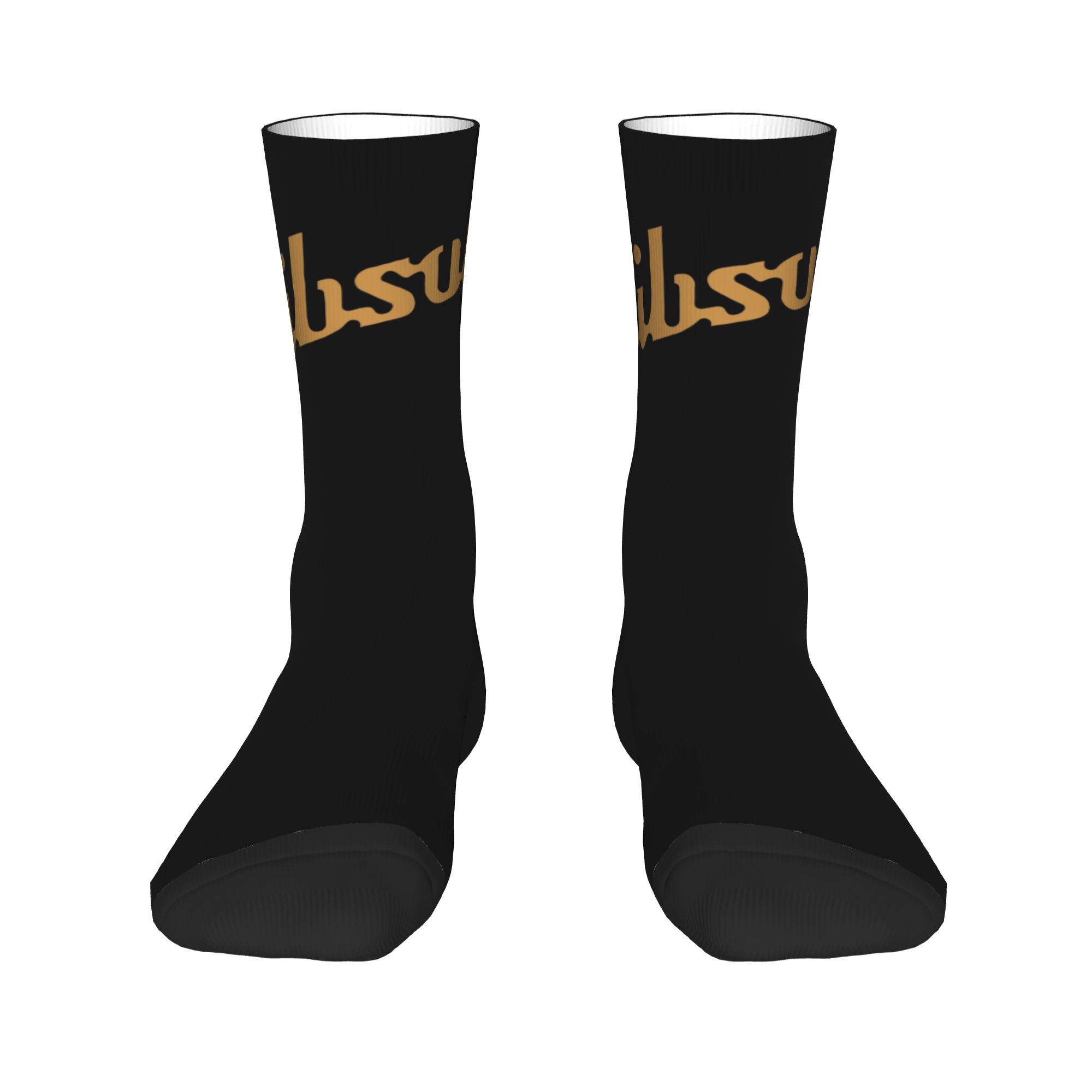 Custom Cute Men's Gibson Logo  - Dress Sock Men recension och pris
