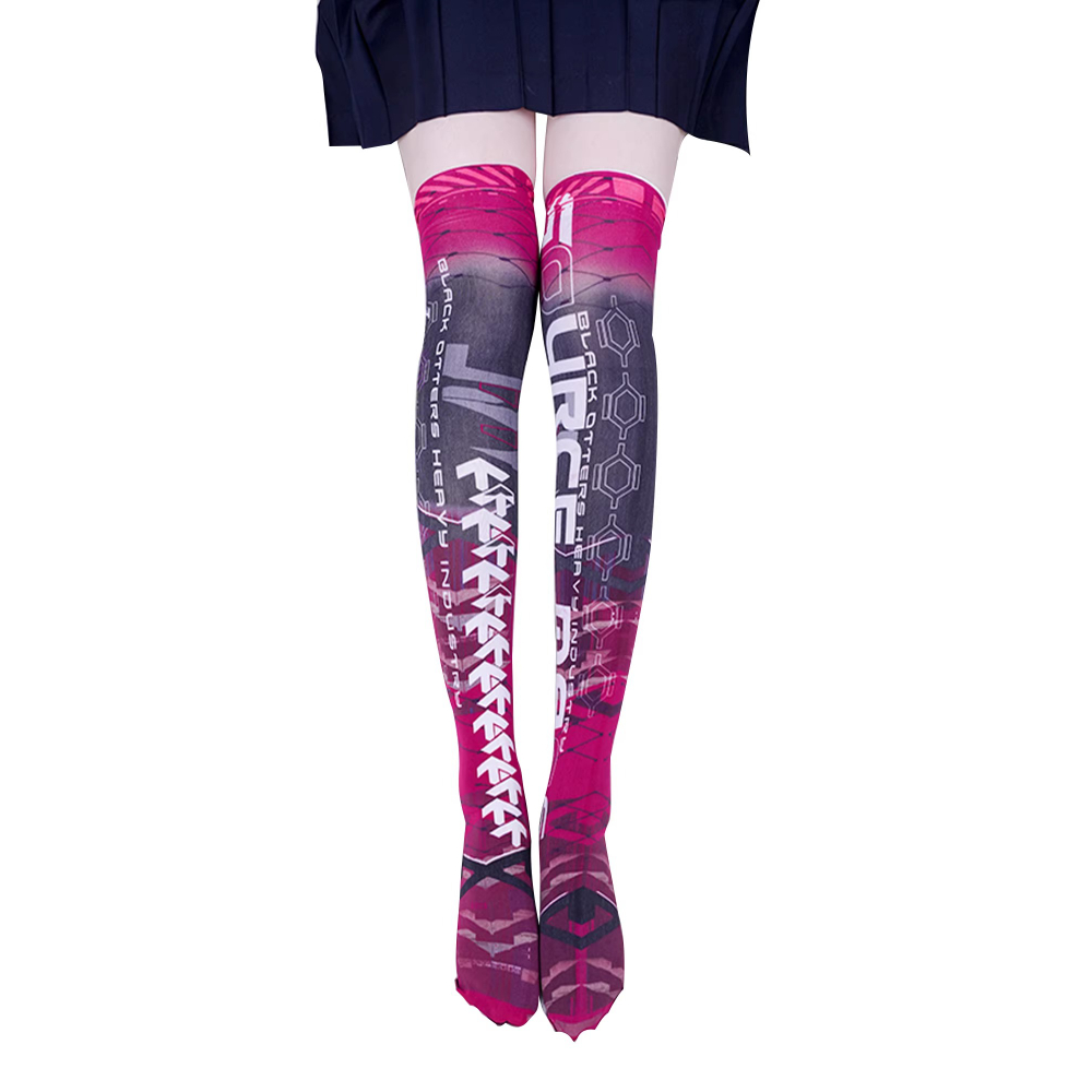 Anime Game Robot AI Mech Stock - Knee High Sock Women recension och pris