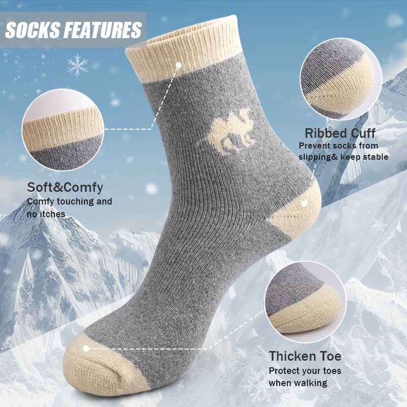 5 Pairs Thermal Winter Socks T - Thermal Sock Winter recension och pris