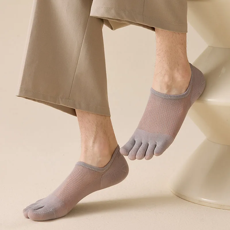 5 Pairs Man Summer Thin Toe So - Ankle Sock Low Cut recension och pris