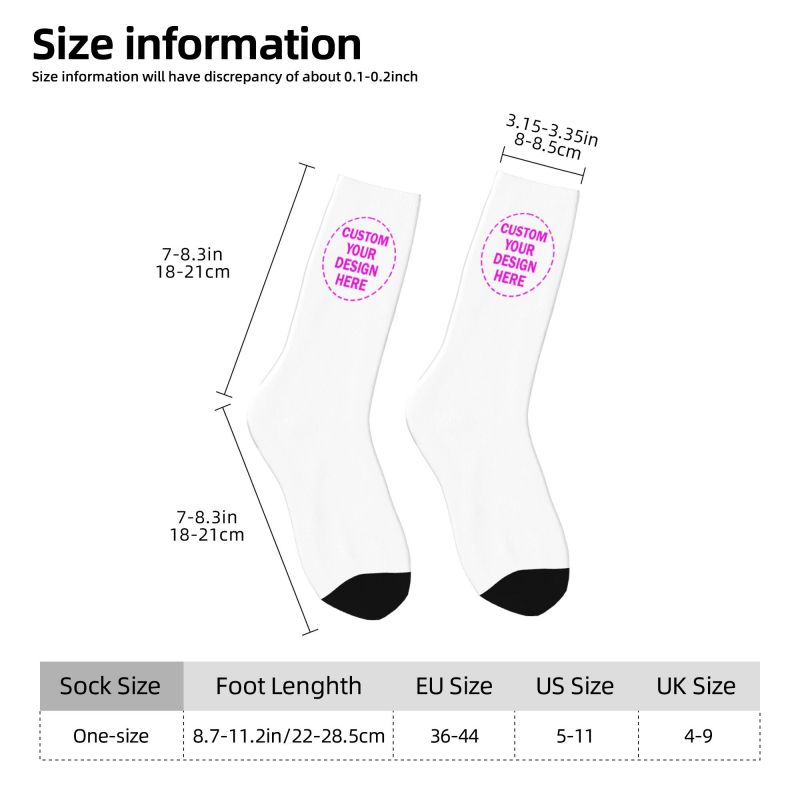 Personalize Custom Photo Logo  - Dress Sock Men recension och pris