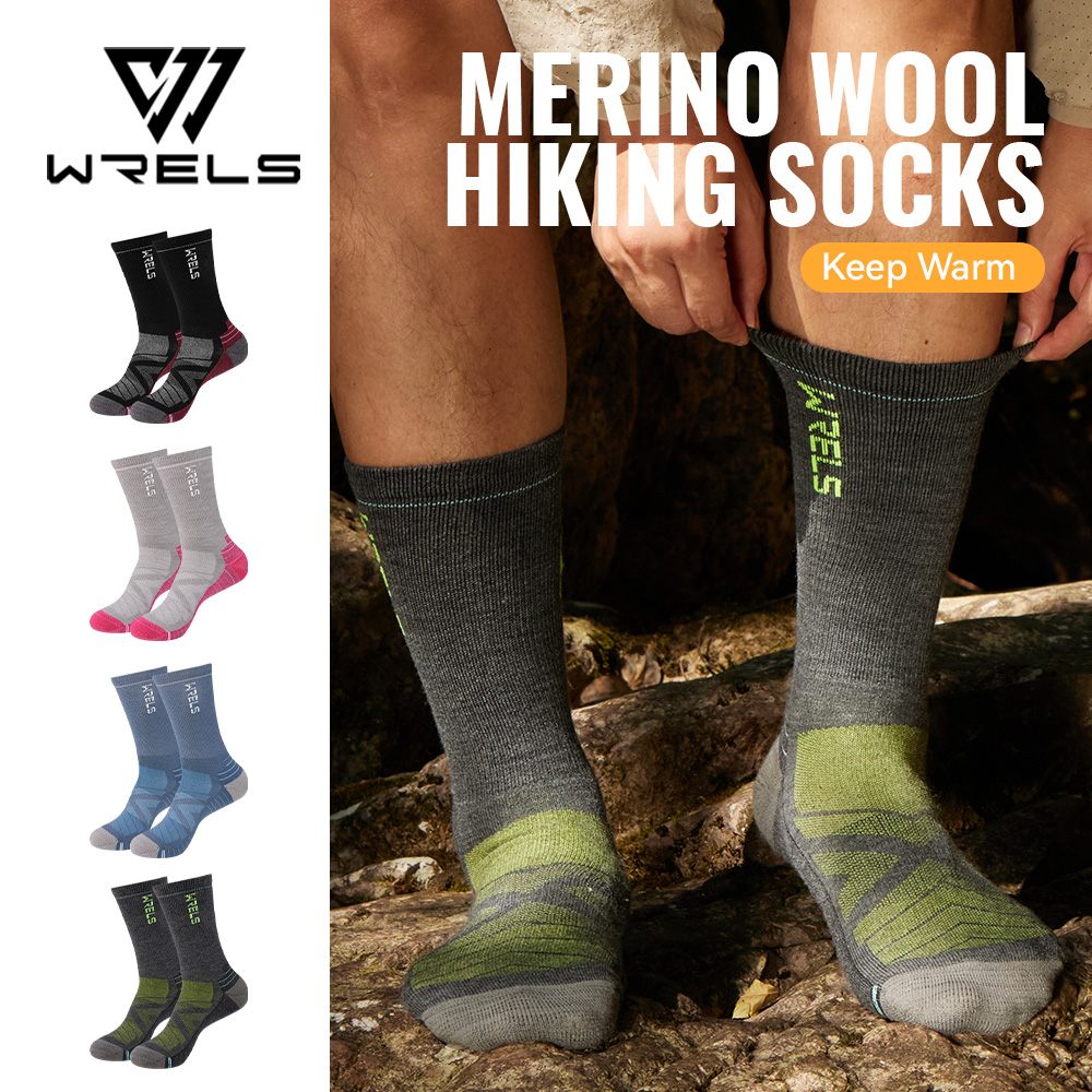 WRELS 1/2/3 Merino Wool Socks  - Thermal Sock Winter recension och pris