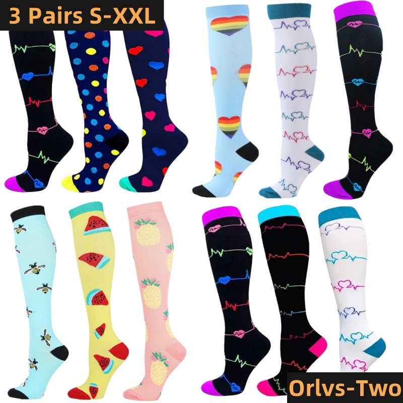 S-XXL 3 Pairs Free Shipping Nu - Compression Sock Medical recension och pris