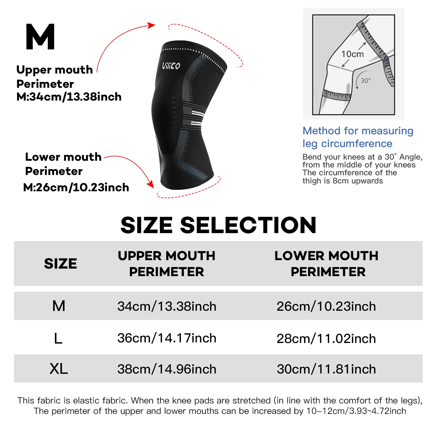 1PCS Knee Brace for Women & Me - Compression Sleeve Calf recension och pris