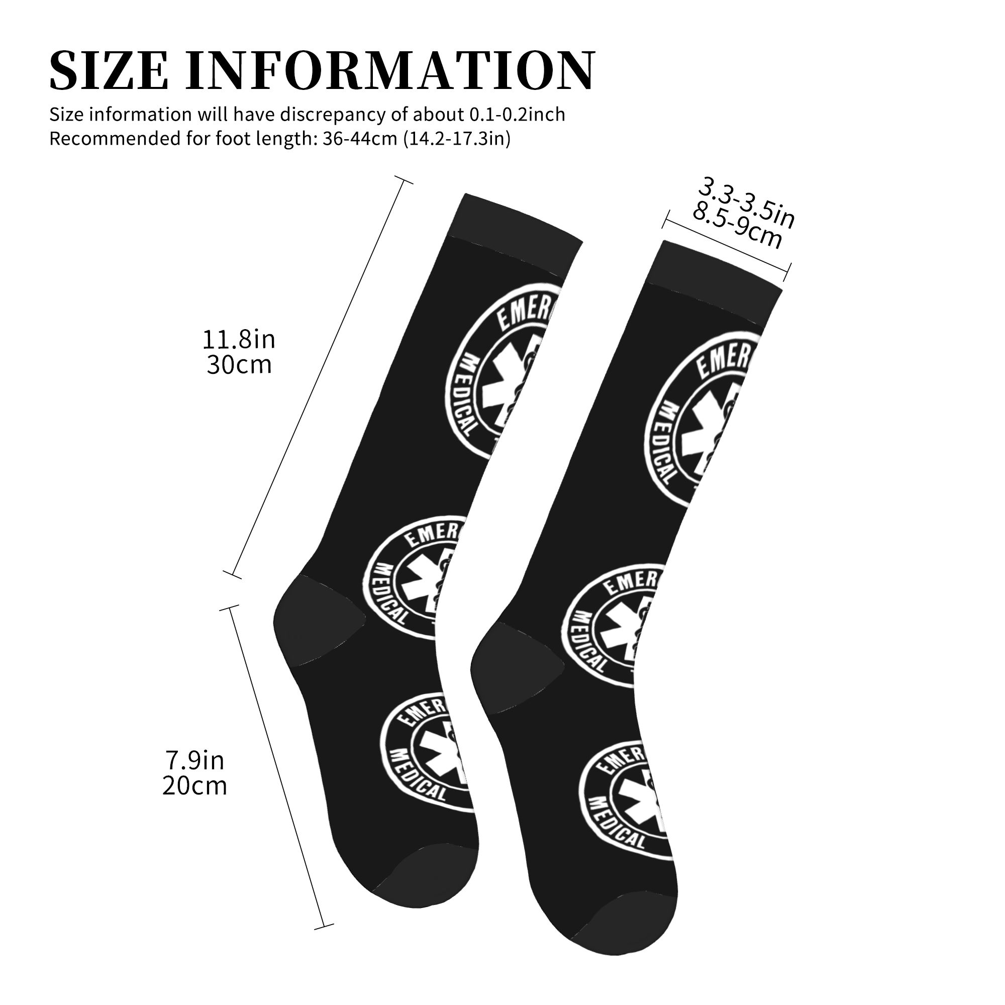Emt Star Of Life Emergency Med - Compression Sock Medical recension och pris
