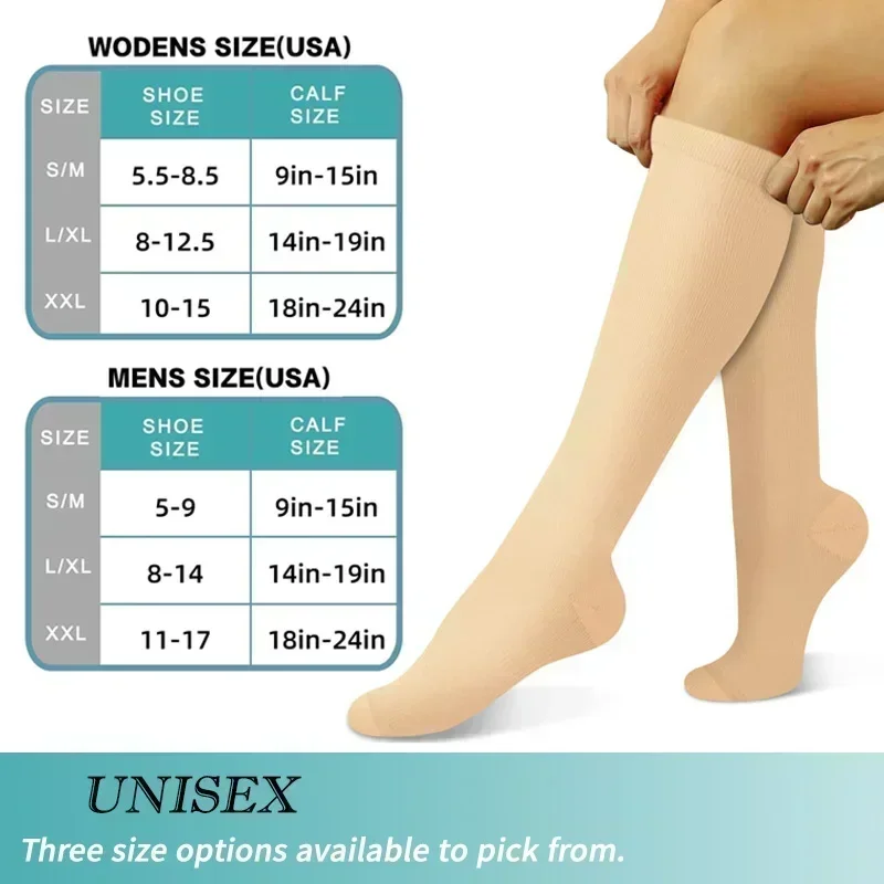 1 Pair Women's & Men's Compres - Compression Sleeve Calf recension och pris