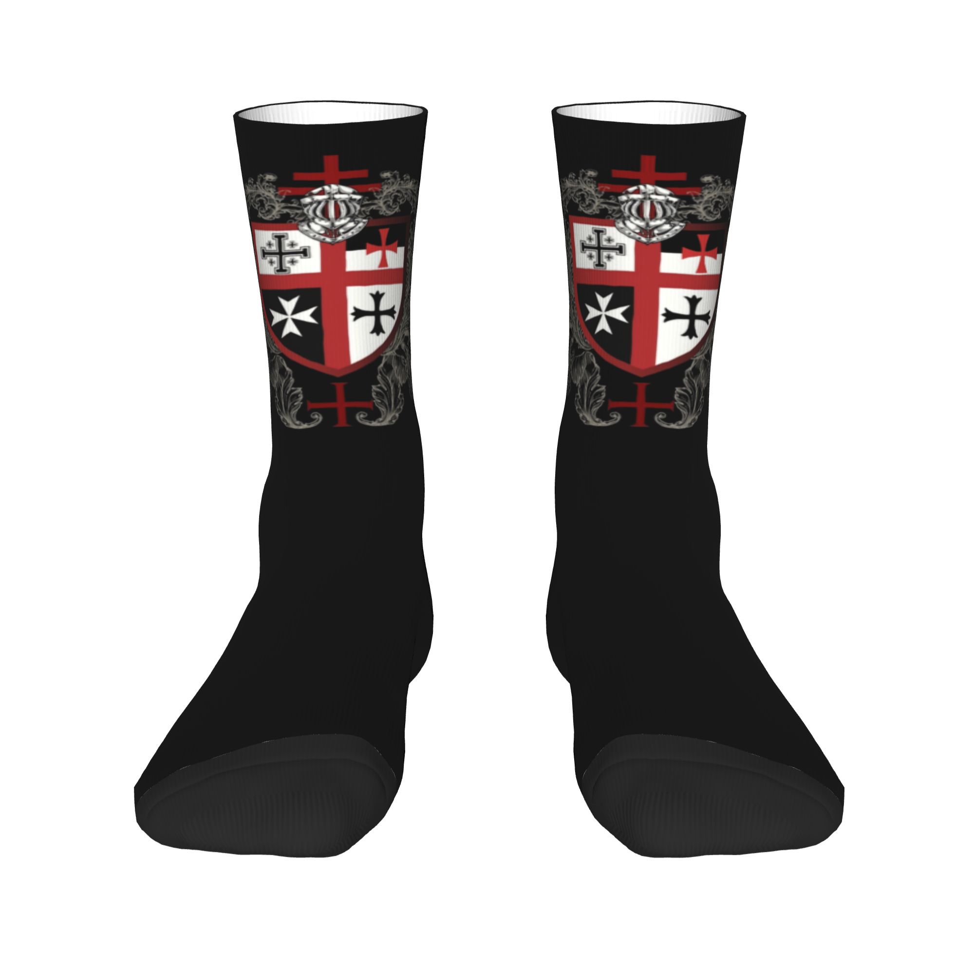 Custom Knights Templar Cross S - Dress Sock Men recension och pris