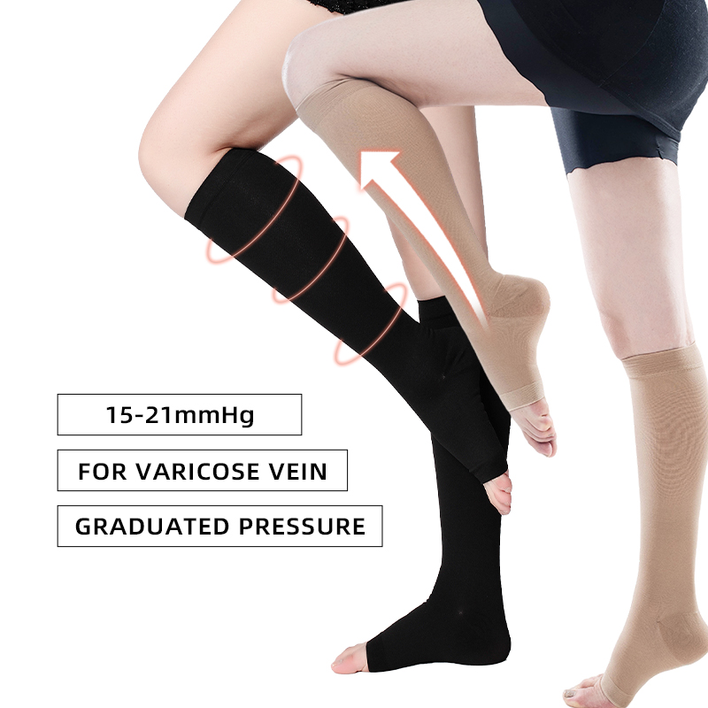 S-5XL 2pcs/Pair Medical Compre - Compression Sock Medical recension och pris