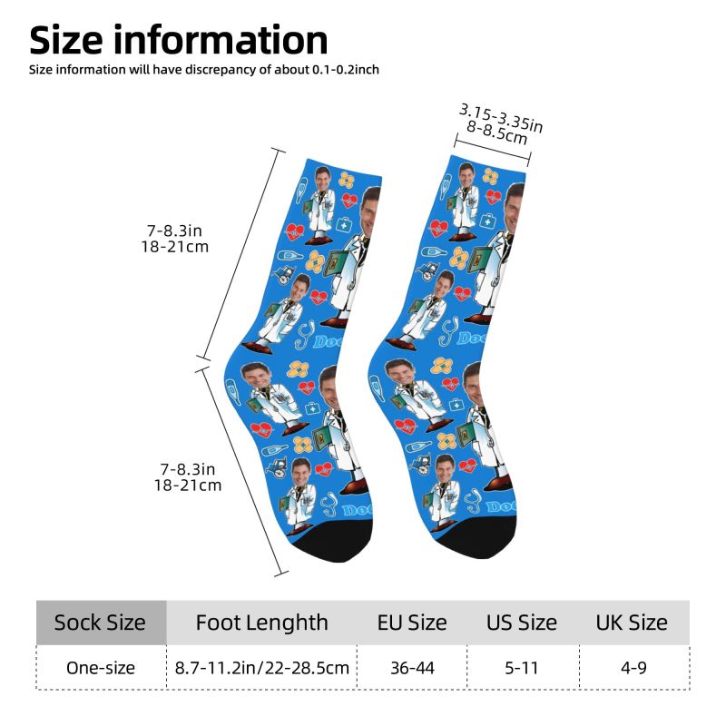 Doctor Custom Men Women Crew S - Dress Sock Men recension och pris